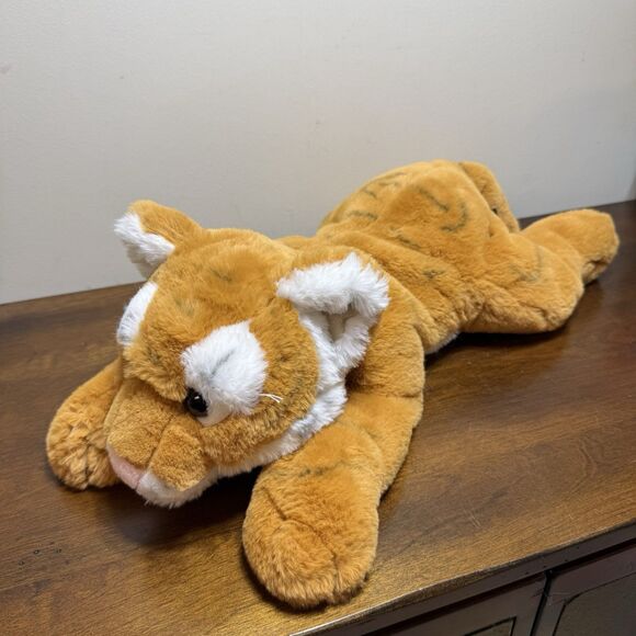 FAO Schwarz Tiger Cub Plush Stuffed Animal Toy. - Picture 3 of 8